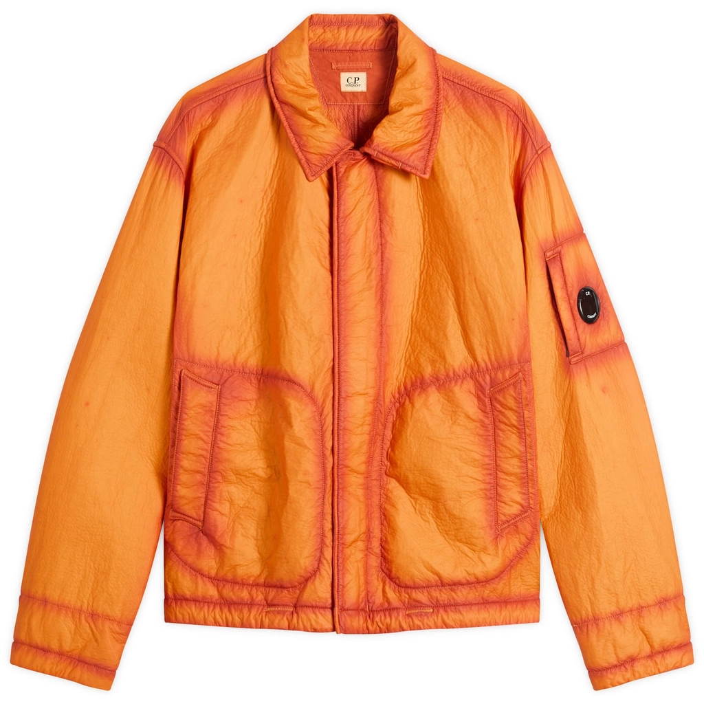 CP Company Men's Feltro Bi-Film Jacket Russet Orange